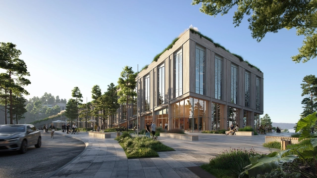 瑞典旧采石场改造，Snøhetta+ White Arkitekter 共同构筑可持续住宅项目 - 主图