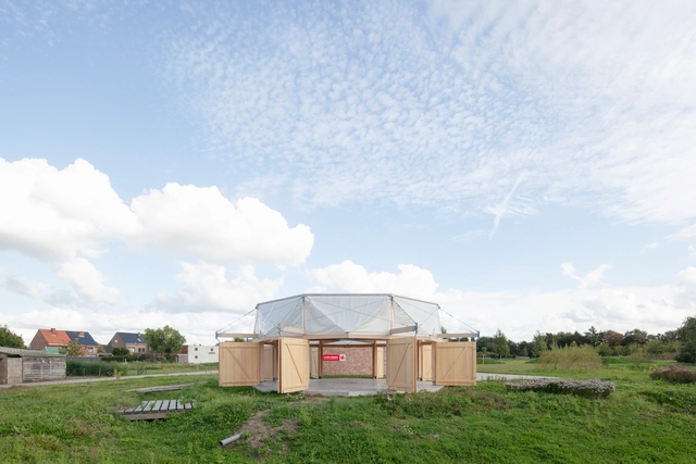 八边形‘帐篷’，梅尔塞勒凉棚 / ALT architectuur - 建筑图, 展馆