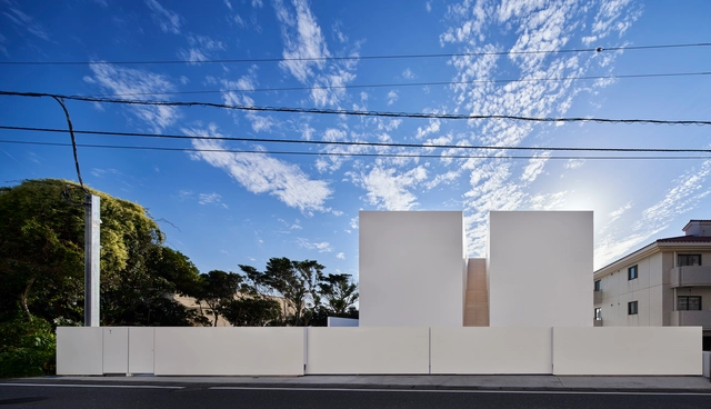 极简纯白体量，天空泳池别墅 / Shinichi Ogawa & Associates - 建筑图, 独立住宅