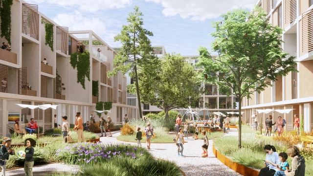 3XN/GXN Architects, Gehl, and ConAm Envision a Regenerative 15-Minute Community for San Diego - Featured Image