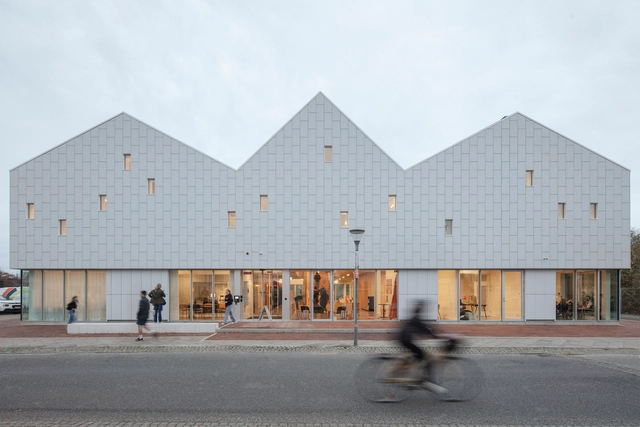 Viby Library & Culture House / Christensen & Co. Architects + Primus Arkitekter - Exterior Photography, Community Center, Facade
