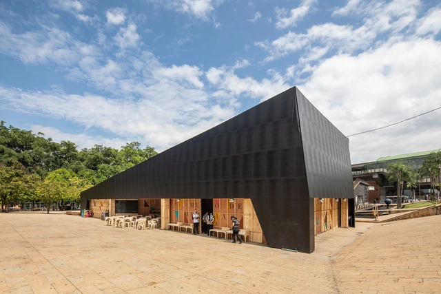 Pabellón Museo de Memoria Histórica de Colombia / Yemail Arquitectura  - Fotografía exterior, Pabellón, Fachada