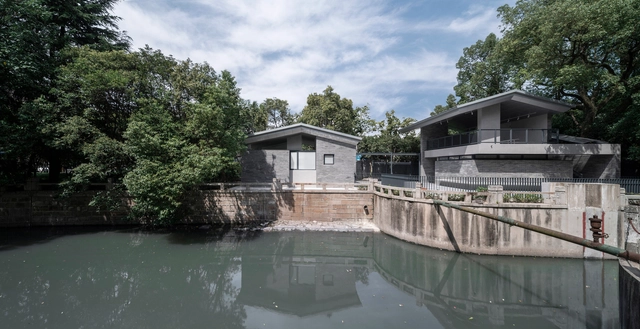 上海市嘉定区积谷仓地块公共卫生服务设施 / Mur Mur Lab - 建筑图, 公共建筑, 围栏