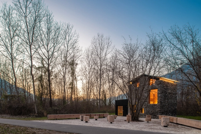 翠鸟巢游客中心 / Architetto Marco Ghilotti - 建筑图, 教室