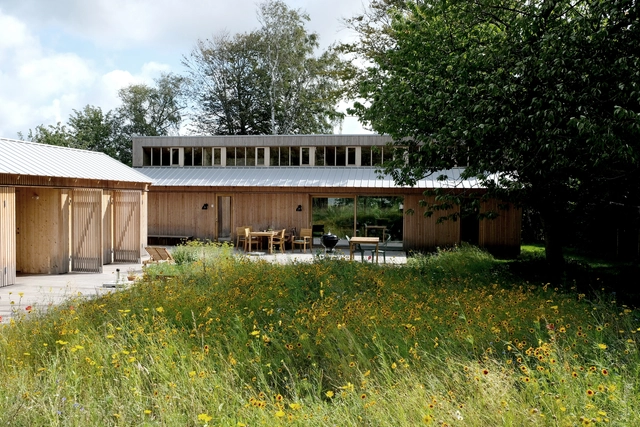 Casa construida en madera / Os Arkitekter - Fotografía exterior, Casas