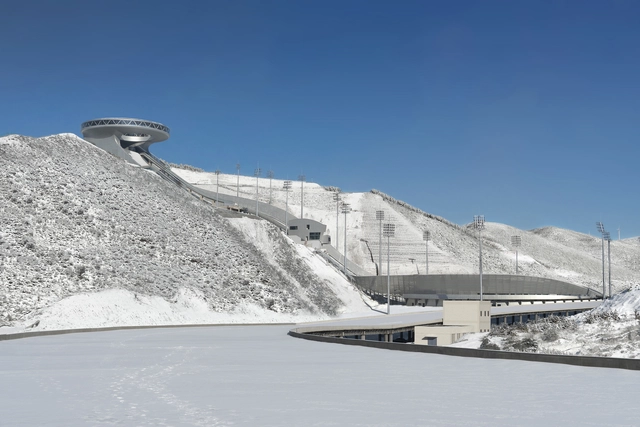 National Ski Jumping Center / THAD - Exterior Photography, Sports Architecture