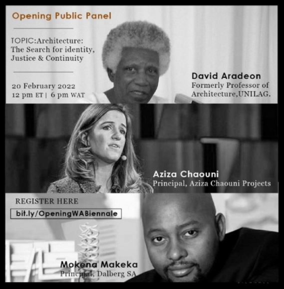 OPENING PUBLIC PANEL: WEST < > AFRICA ARCHITECTURE BIENNALE - Featured Image