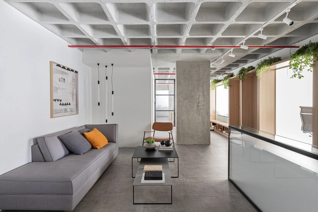 Coworking Clipping  / Traama Arquitetura - Fotografia de Interiores, Interiores De Coworking, Fachada, Mesa, Cadeira