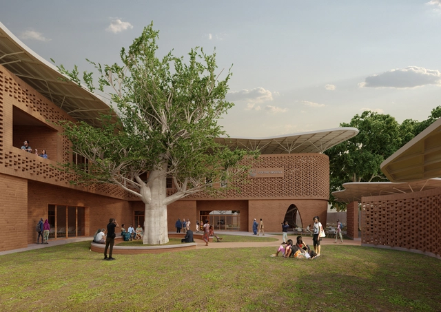 Kéré Architecture diseña el Instituto Goethe de Senegal - Imagen Principal