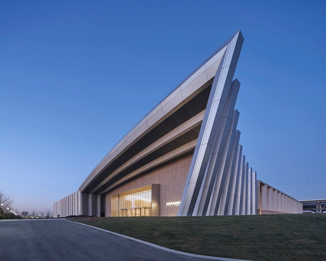 盐城国际会议中心 / 上海都设营造建筑设计事务所 - 建筑图, 文化建筑, 表皮