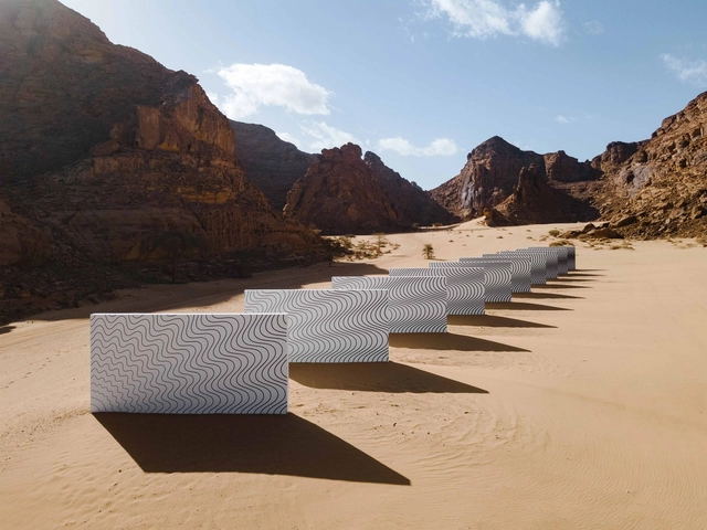 15个‘海市蜃楼’，2022 Desert X AlUla 当代艺术展 - 主图