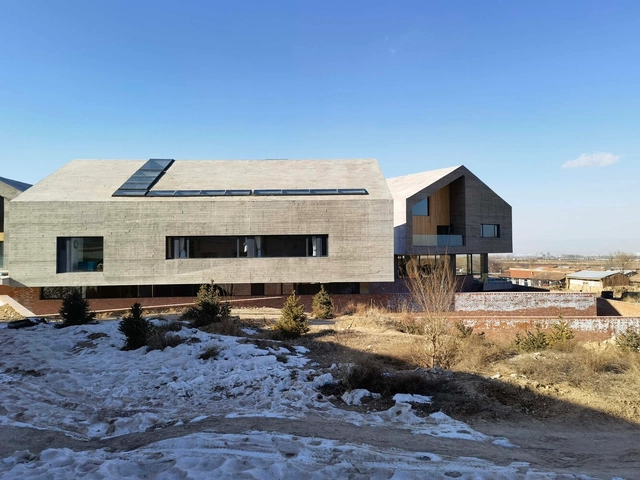 山脚宅院 / 一苇建筑 - 建筑图, 酒店