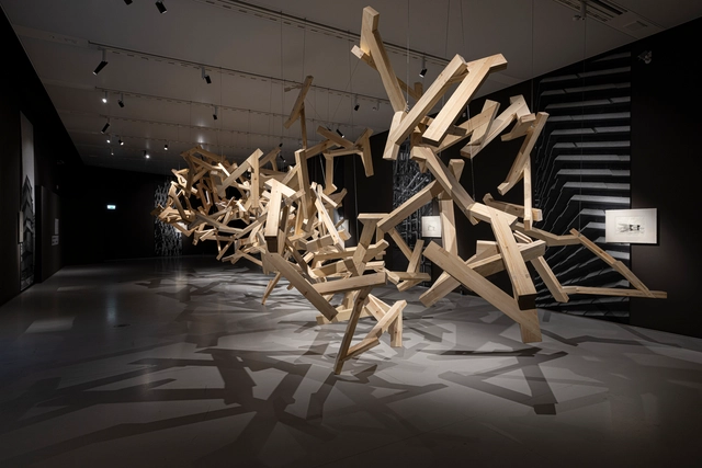 隈研吾‘材料实验展’，在‘波兰 Manggha 博物馆开展 - 主图
