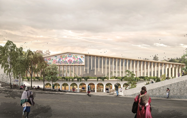 "Mercado Retablo", una nueva propuesta de diseño para el Mercado Municipal Playa Grau en Ayacucho - Imagen Principal