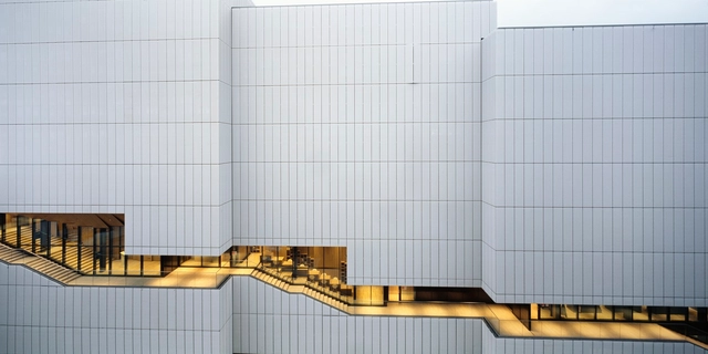 Residencia de estudiantes Grand Morillon / Kengo Kuma & Associates - Fotografía interior, Dormitorios, Fachada