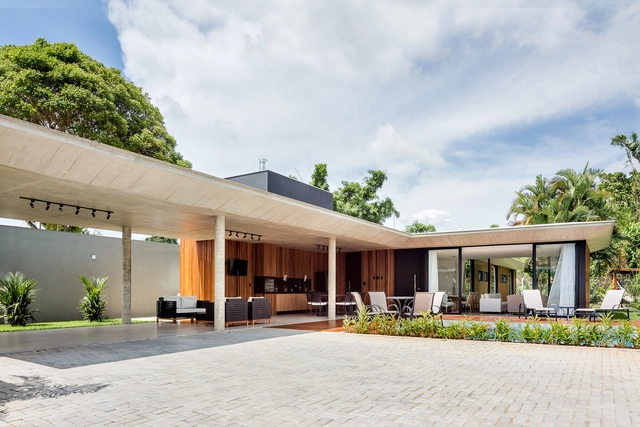 Casa AA / Barino Arquitetura - Casas, Jardim, Porta, Fachada