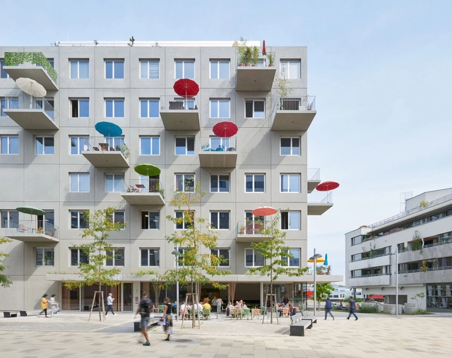 Stadtelefant City Quarter Building / Franz&Sue - Exterior Photography, Office Buildings