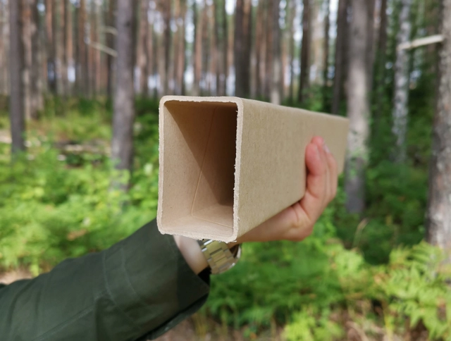 Wood Tube: Perfiles estructurales fabricados en base a celulosa - Imagen Principal