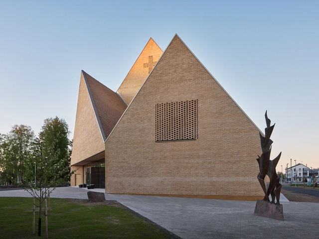 Ylivieska Church / K2S Architects - Exterior Photography,          Churches, Facade