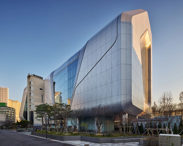 韩国YG娱乐公司总部 / UNStudio - 建筑图, 办公设施, 表皮
