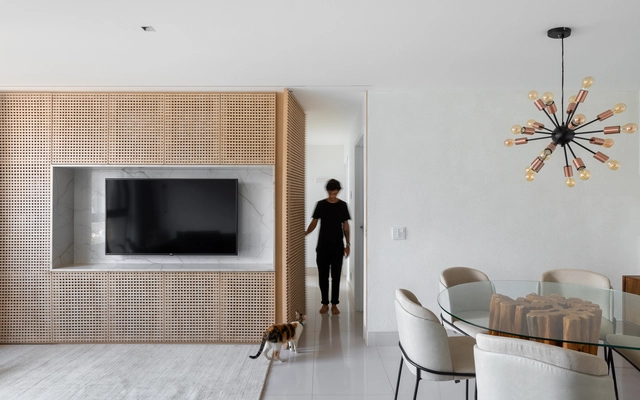 Apartamento Muxarabi / CoDA Arquitetura - Fotografia de Interiores, Interiores De Apartamentos, Cadeira