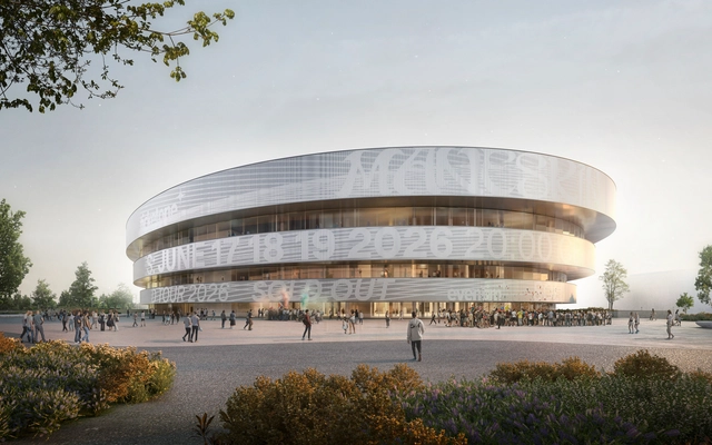 David Chipperfield Architects diseña la sede de los Juegos Olímpicos para el Invierno de 2026 en Milán - Imagen Principal