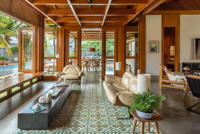 Wooden House / Costaveras Arquitetos - Interior Photography, Houses, Beam