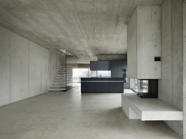 贝格伦改建与新建住宅 / studio inebi - 室内图, 独立住宅, 厨房, 台面