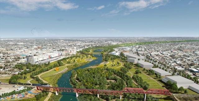Overland Partners diseñará parque en la frontera de México y Estados Unidos que se extenderá sobre el Río Grande - Imagen Principal