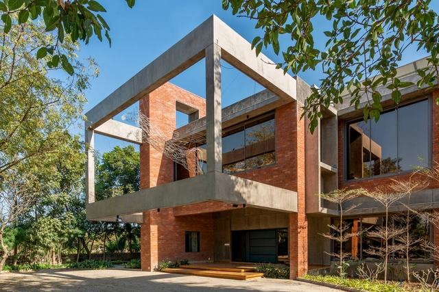 伊壁鸠鲁之家 / Vihar Fadia Architects - 建筑图, 独立住宅, 表皮