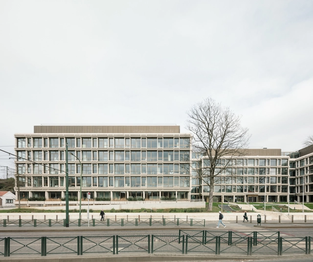 Uccle 市政厅 / archipelago - 建筑图, 市政厅, 表皮