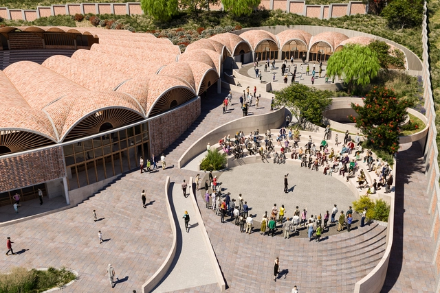 Plaza Cultural de la Danza: el proyecto ganador del premio ADUS que transforma la plaza de toros de Huancavelica en Lircay - Imagen Principal