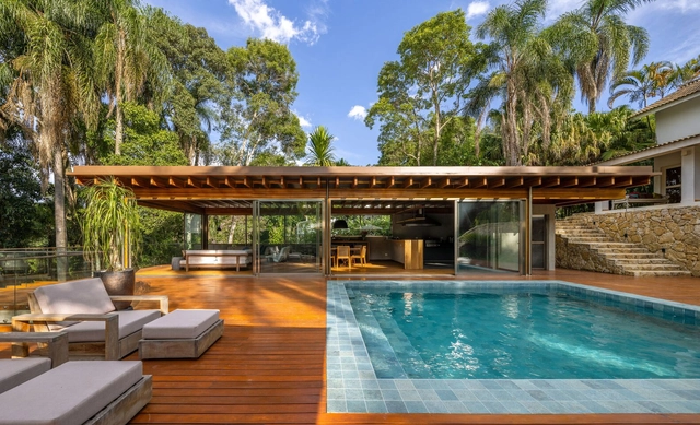 Casa PMC / Rocco Arquitetos - Fotografia de Exterior, Casas, Pátio, Fachada