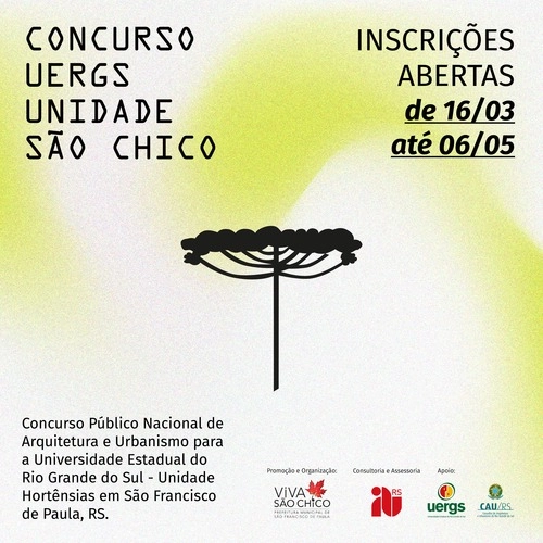 Inscrições abertas para Concurso de Arquitetura em São Francisco de Paula (RS) - Imagem de Destaque