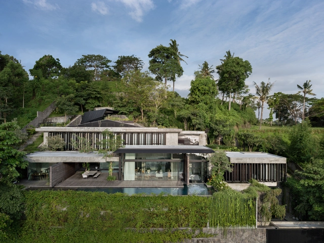 山坡住宅 / Wahana Architects - 建筑图, 独立住宅, 花园, 表皮