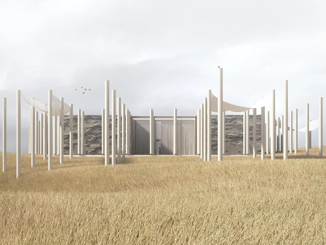 Ricardo Bofill diseñó una villa inspirada en un templo clásico en Algarve, Portugal - Imagen Principal