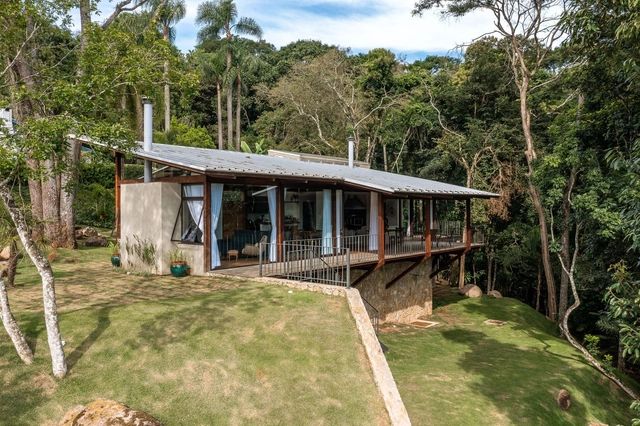 Casa JF / Rocco Arquitetos - Fotografia de Exterior, Casas, Jardim, Floresta