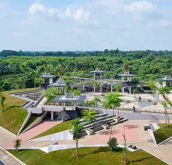 八角广场 / RAD+ar (Research Artistic Design + architecture) - 建筑图, 景观建筑, 花园, 表皮