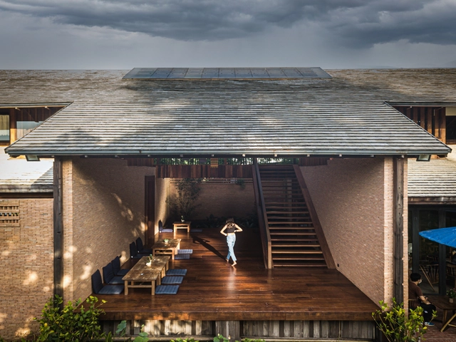 Athita Hidden Court Chiang Saen Boutique Hotel / Studio Miti - Exterior Photography, Hotels, Garden, Stairs, Facade