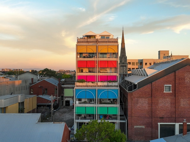 Edifício Terraço / Austin Maynard Architects - Fotografia de Exterior, Residencial, Fachada, Urbano
