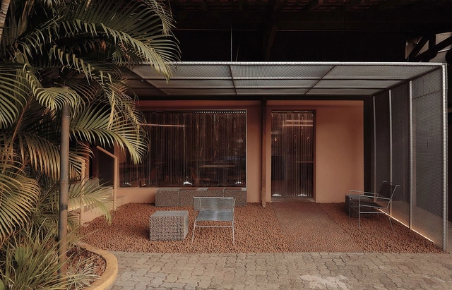 Parrilla Restaurant / Aalva arquitetos - Interior Photography, Restaurant & Bar Interiors, Door, Facade, Chair