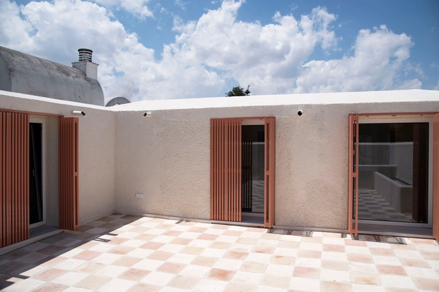 Casa TMMS3 / PLUTARCO - Fotografía exterior, Casas, Patio interior, Puerta, Fachada