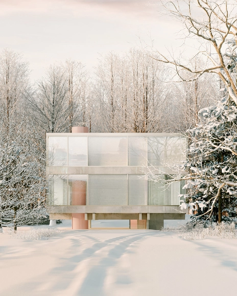 Hacia una arquitectura virtual: la Casa de Invierno de Andrés Reisinger y Alba de la Fuente - Imagen Principal