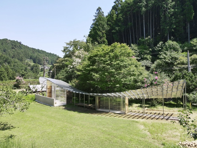 静冈的凉亭住宅 / 葛岛隆之建筑设计事务所 - 建筑图, 独立住宅, 花园, 围栏, 森林