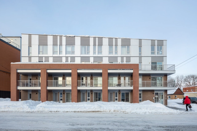Hubert Housing / Quinzhee Architecture - Exterior Photography, Apartments