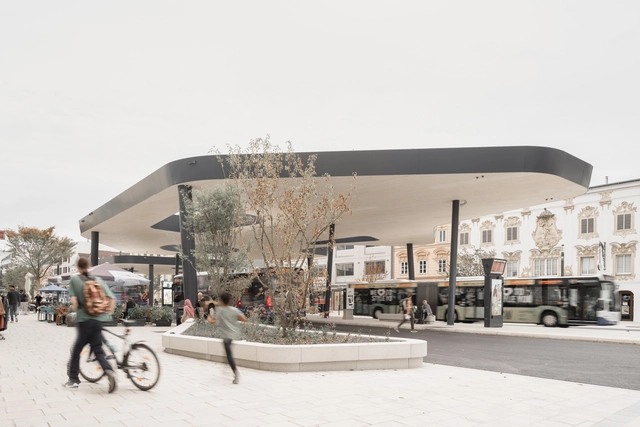 奥地利约瑟夫二世公交站 / atelier dede + Steinkogler Aigner Architekten - 图纸, 公交站