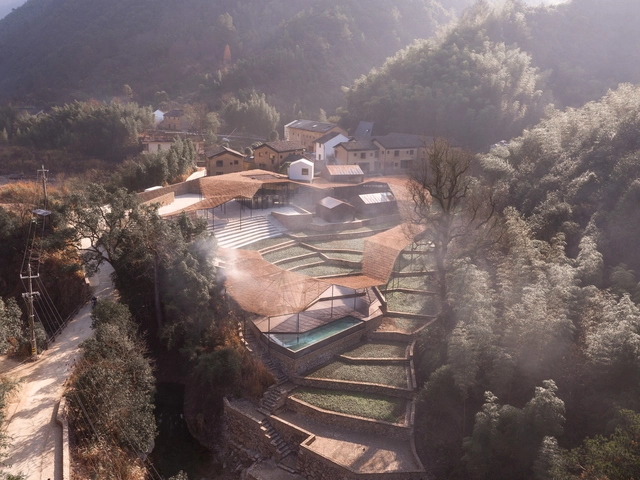 Flowing Cloud Pavilion / Sou Fujimoto Architects - Exterior Photography, Cultural Center