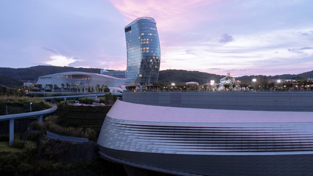 长沙大王山朗豪酒店 / 蓝天组 - 建筑图, 服务建筑, 城市