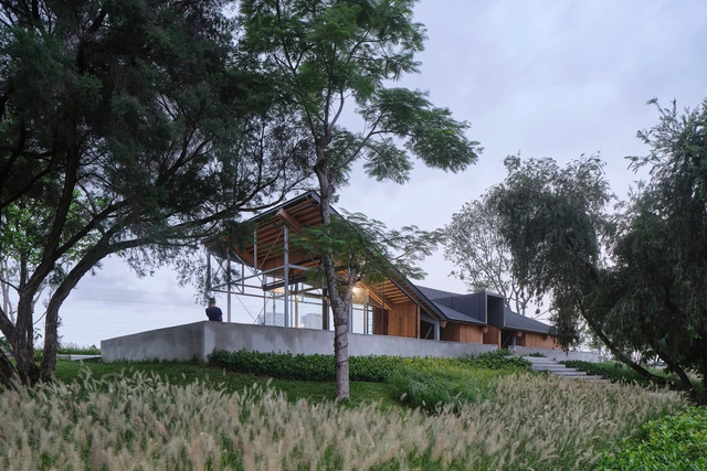 Pavilion in the Woods / TJAD Original Design Studio - Exterior Photography, Installations & Structures, Facade