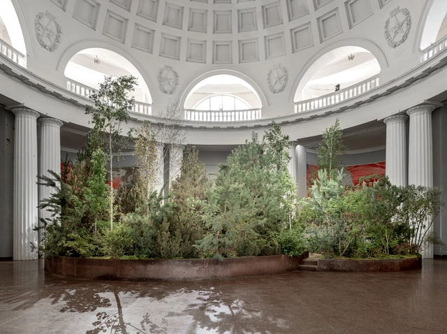 Chernobyl Journey Exhibition / balbek bureau - Drawings, Museums & Exhibit , Garden, Facade, Column, Arch, Arcade